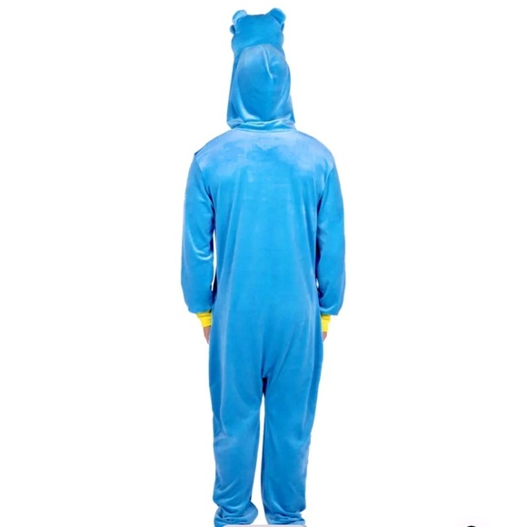 Tipsy Elves Hippo Costume Full Zip Onesie Size Large - Picture 10 of 13